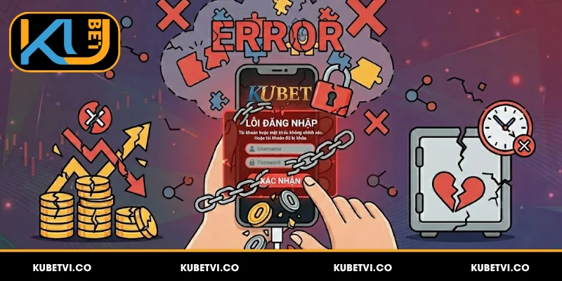 Lỗi Kubet Thường Gặp - Tổng Hợp Và Khắc Phục Hiệu Quả 2 Lỗi Kubet thường gặp khi login tài khoản