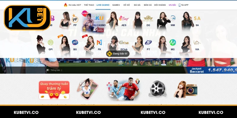 Casino Kubet - Bước Vào Thế Giới Cá Cược Đẳng Cấp Số 1 2 Tổng quan về sảnh Casino Kubet